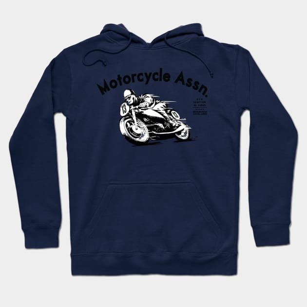 cafe racer Hoodie by retroracing